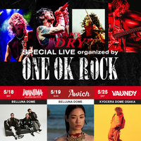 ONE OK ROCKがWANIMA、Awich、Vaundyとの対バンライブ開催