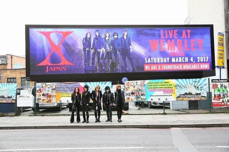 X JAPAN、歴史的ウェンブリー・アリーナ公演大成功！