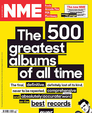NMEが選ぶ史上最高のアルバム500枚。1位から500位までの全リストです